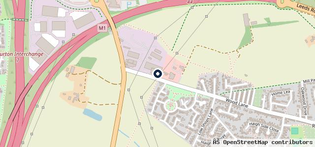 Map showing the location of D & S Tyres Ltd