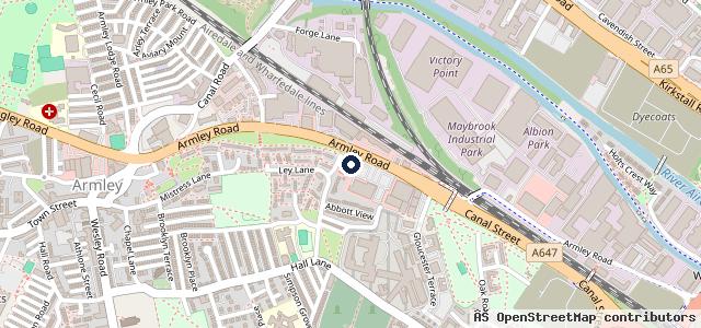 Map showing the location of Mr Tyre Leeds
