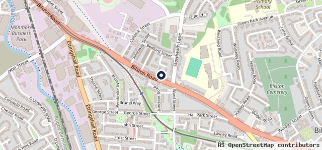 Map showing the location of Bilston Auto Services