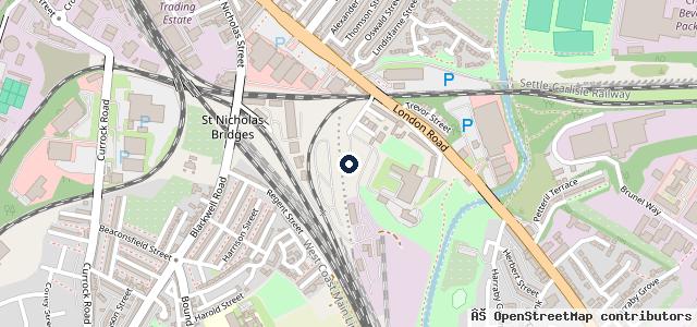 Map showing the location of Bosch Car Service - City Garage Ltd