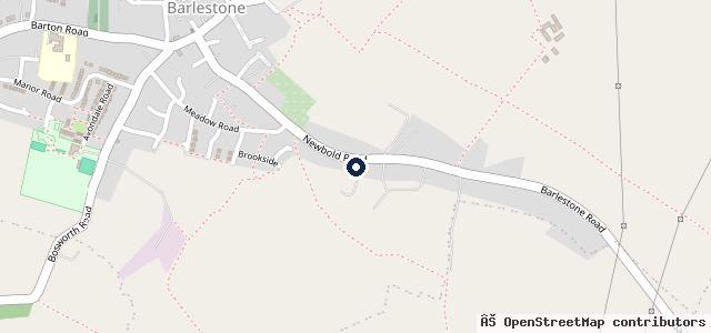 Map showing the location of C. W. Bream Ltd