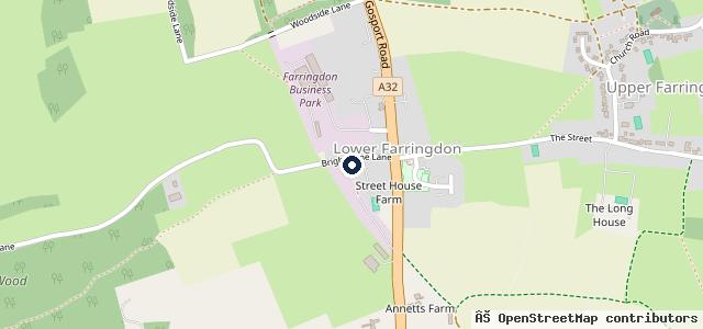 Map showing the location of Fsc