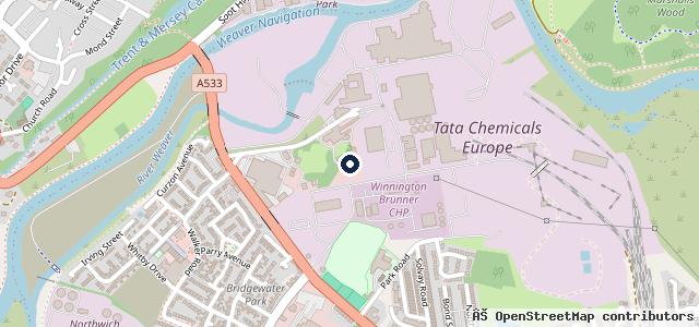 Map showing the location of Cheshire Vehicle Maintenance LTD