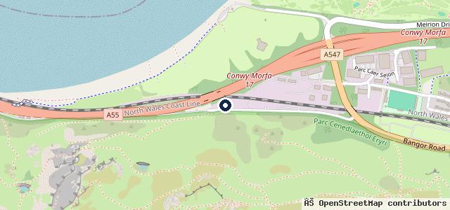 Map showing the location of Commercial Vehicle Repairs