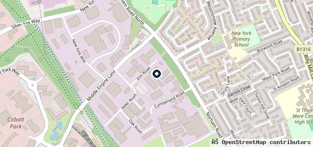 Map showing the location of BMR Garage Services Ltd