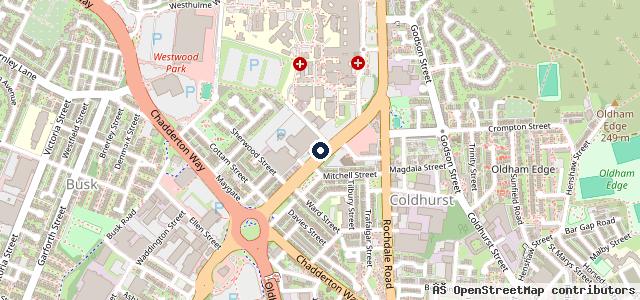 Map showing the location of Azz-tech mot and service