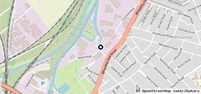 Map showing the location of D S Automotive