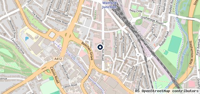 Map showing the location of Infinity Motorcycles