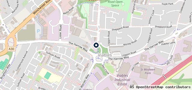 Map showing the location of Man2Automotive LTD vehicle repairs
