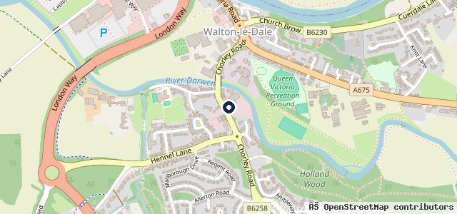 Map showing the location of Rydal Motors