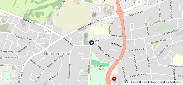 Map showing the location of Main Street Garage Humberstone Ltd
