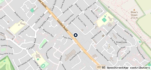 Map showing the location of Drivestyle