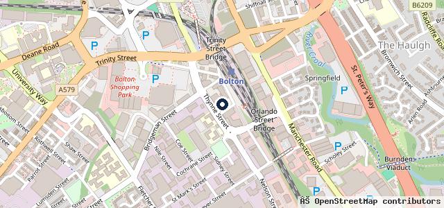 Map showing the location of P C Car Care