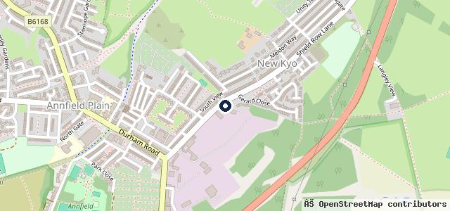 Map showing the location of Annfield Auto Services- Mechanical & Bodywork Repairs ( Closed Weekends & Bank Holidays)