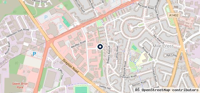 Map showing the location of Duff Morgan SEAT & CUPRA Norwich