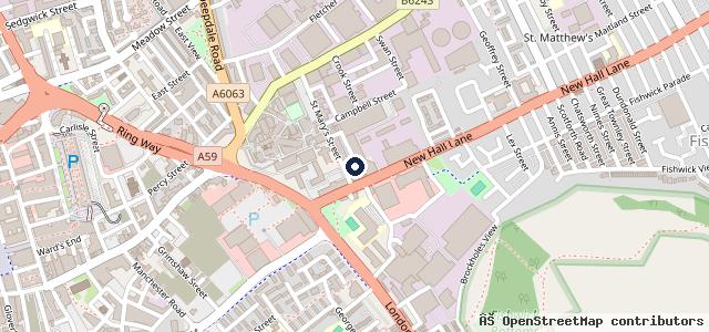 Map showing the location of Star Tyres UK LTD
