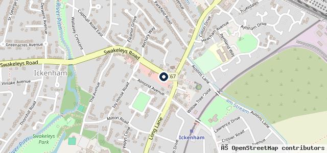 Map showing the location of Eastglade Autos Ltd