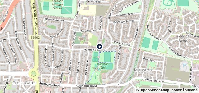 Map showing the location of Elite Mobile Valeting Services