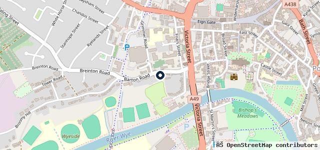 Map showing the location of Eric Rees Motorcycles