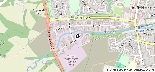 Map showing the location of Everest Motorcycles