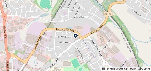 Map showing the location of Fast Track MOT Service & Repair Centre