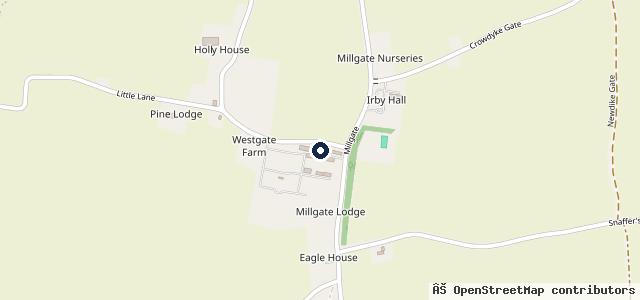 Map showing the location of FLOFIX and FM MOTORS mot station