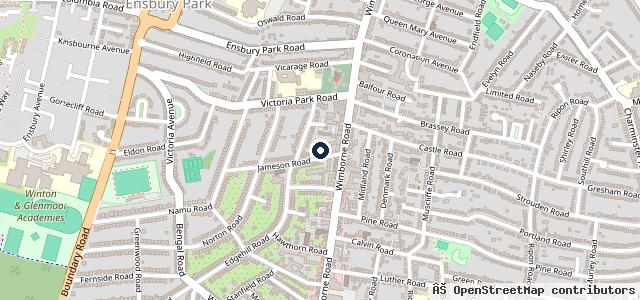 Map showing the location of Stanfield Garage Ltd
