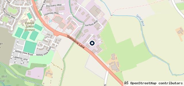 Map showing the location of George Harrison Whitby Ltd
