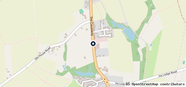 Map showing the location of Great Horkesley Garage - RAC Approved & AA Certified