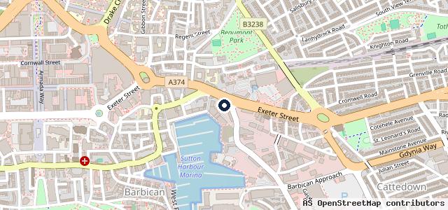 Map showing the location of Halfords Autocentre