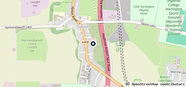 Map showing the location of Mason-Thompson MOT and Service Centre