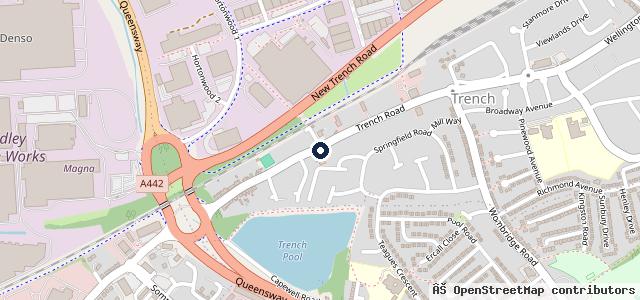 Map showing the location of New Inns MOT & Service Centre