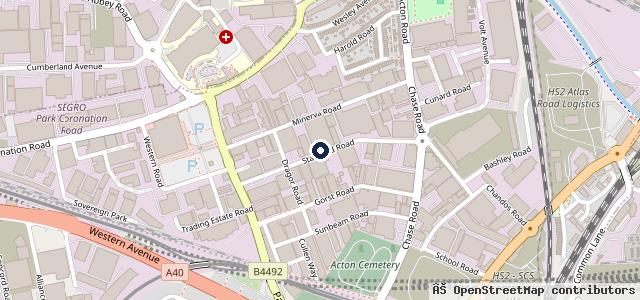 Map showing the location of One Stop Auto Centre - Free Collection & Delivery