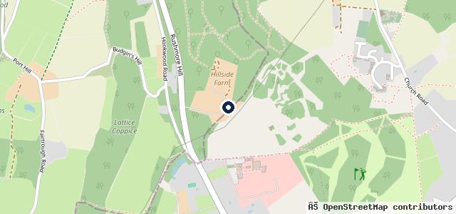 Map showing the location of Hillside Motor Works