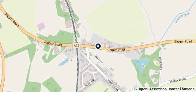 Map showing the location of James Harvie & Sons Ltd