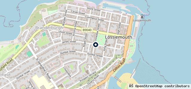 Map showing the location of Ian Watt Garage