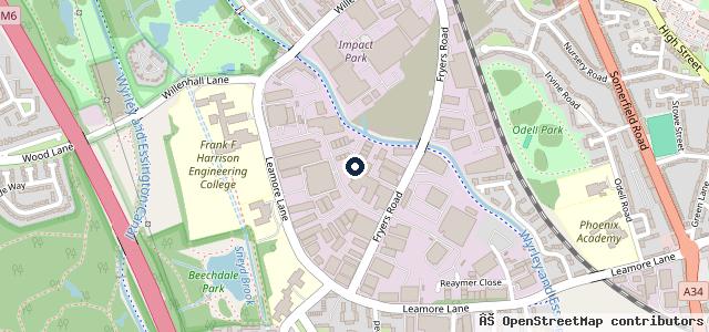 Map showing the location of Italia Autos