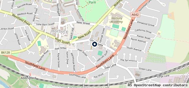 Map showing the location of J Burrows Autocare