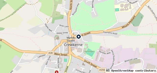 Map showing the location of J.H Swaffield & Sons