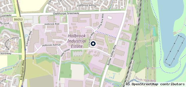 Map showing the location of JSC Garage services Ltd | Sheffield