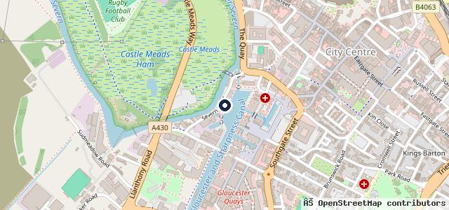 Map showing the location of Just MOTs