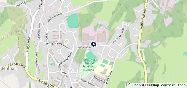 Map showing the location of Just Service