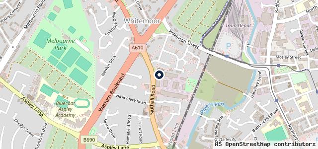 Map showing the location of KAM Servicing