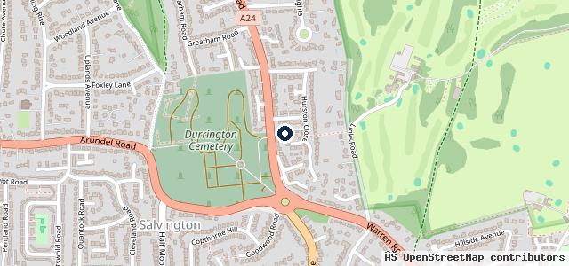 Map showing the location of Keen & Betts Ltd