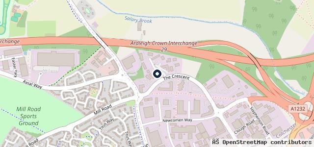 Map showing the location of Lancaster Cars Ltd