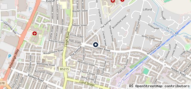 Map showing the location of Leigh MOT's LTD