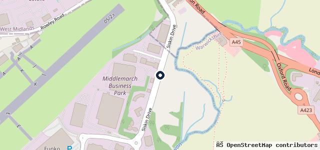 Map showing the location of TOYOTA