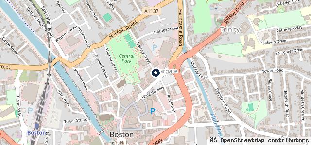 Map showing the location of TOYOTA