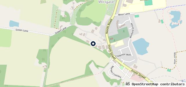 Map showing the location of Lloyds Garage