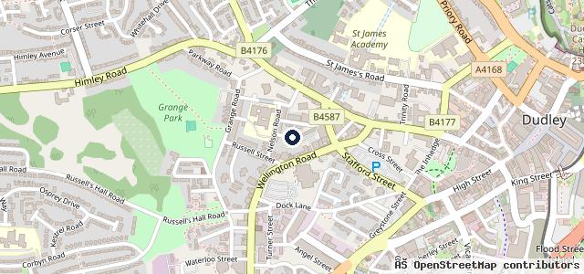 Map showing the location of MH Repairs
